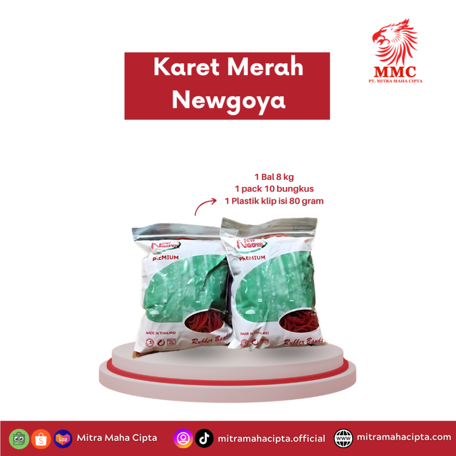 Karet-Merah-Newgoya-Mitra-Maha-Cipta