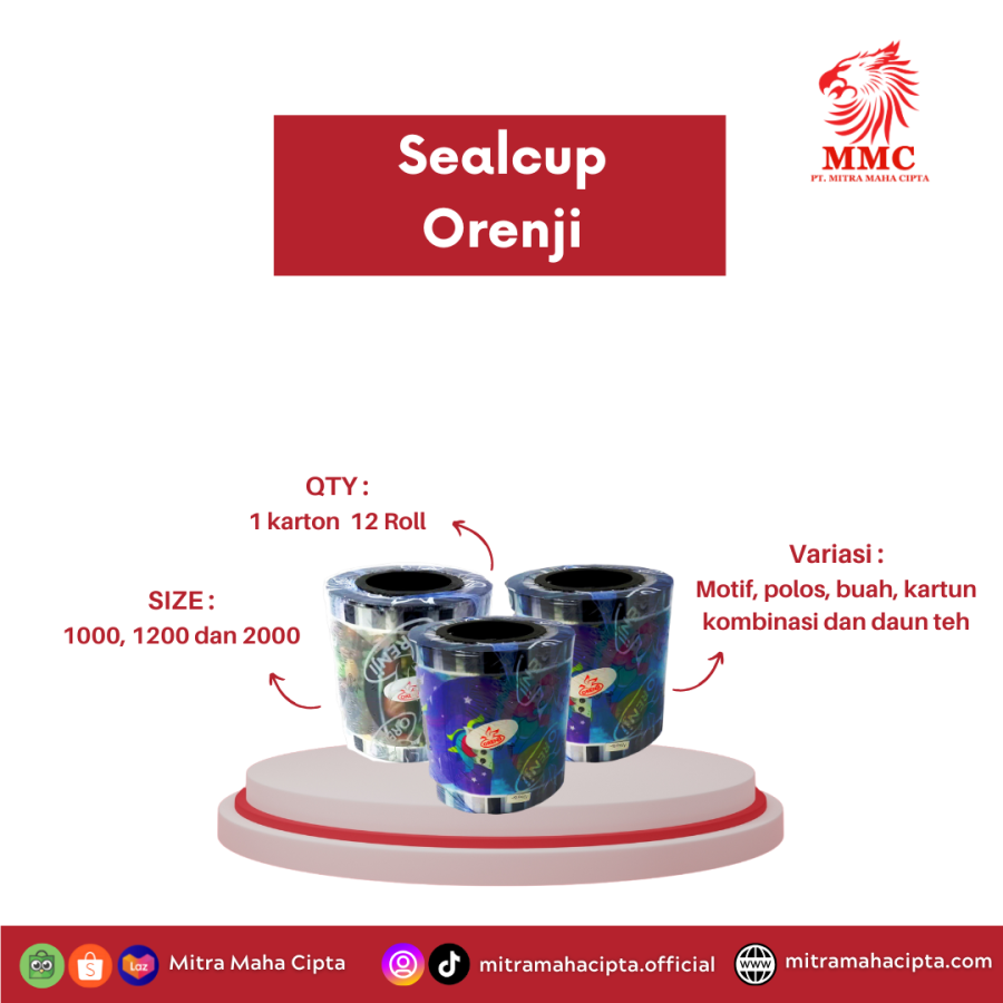 Sealcup-Orenji-Mitra-Maha-Cipta